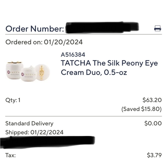 UNOPENED - Tatcha Silk Peony Eye Cream - Full Size - Picture 5 of 5